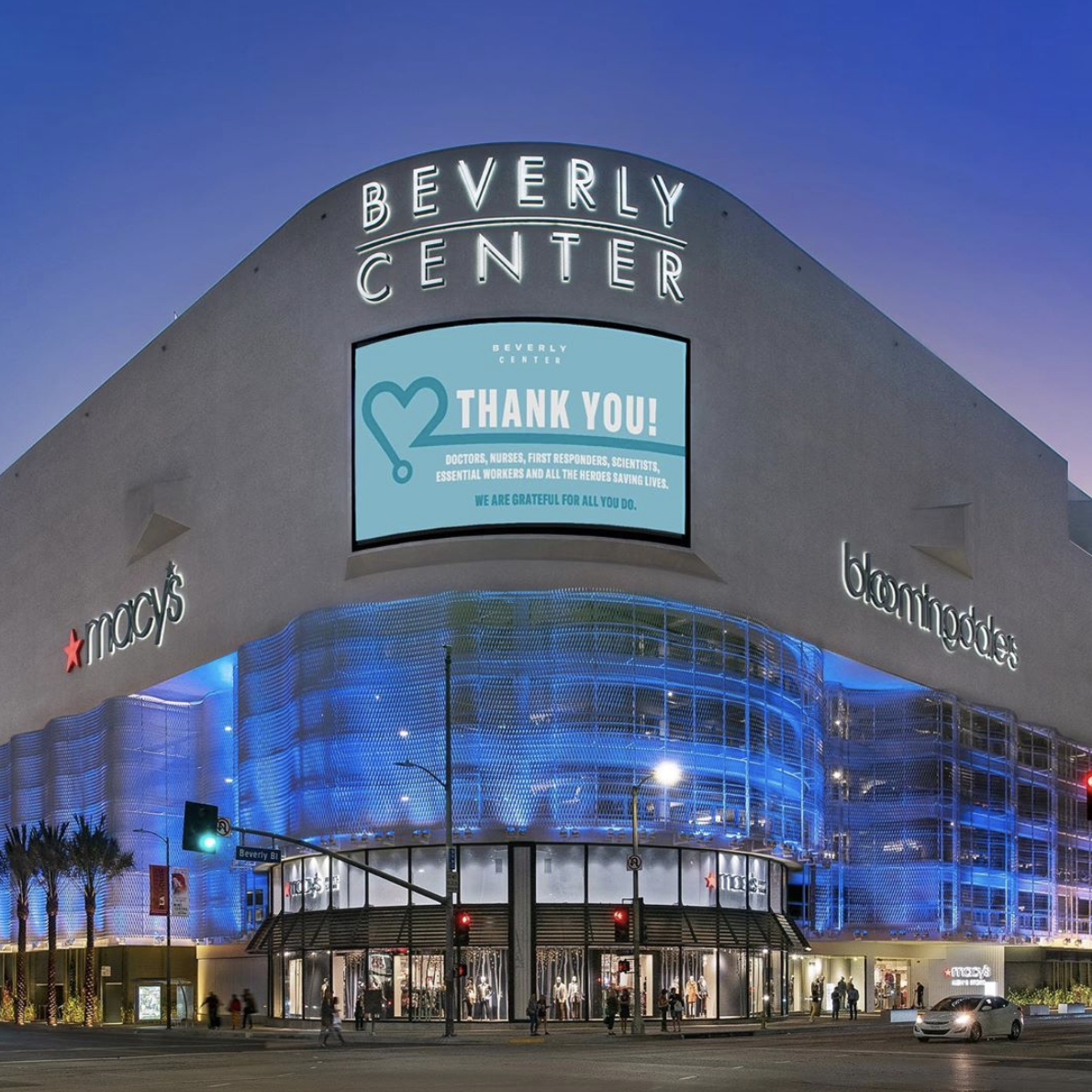 Beverly Center Food Court in Los Angeles