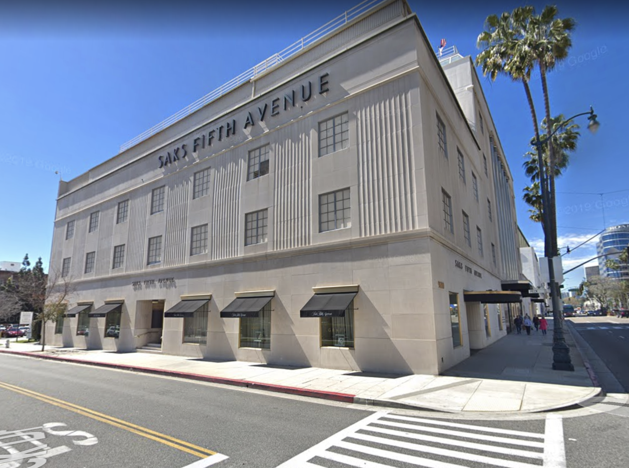 Beverly Hills Saks Fifth Building to Be Sold at Foreclosure